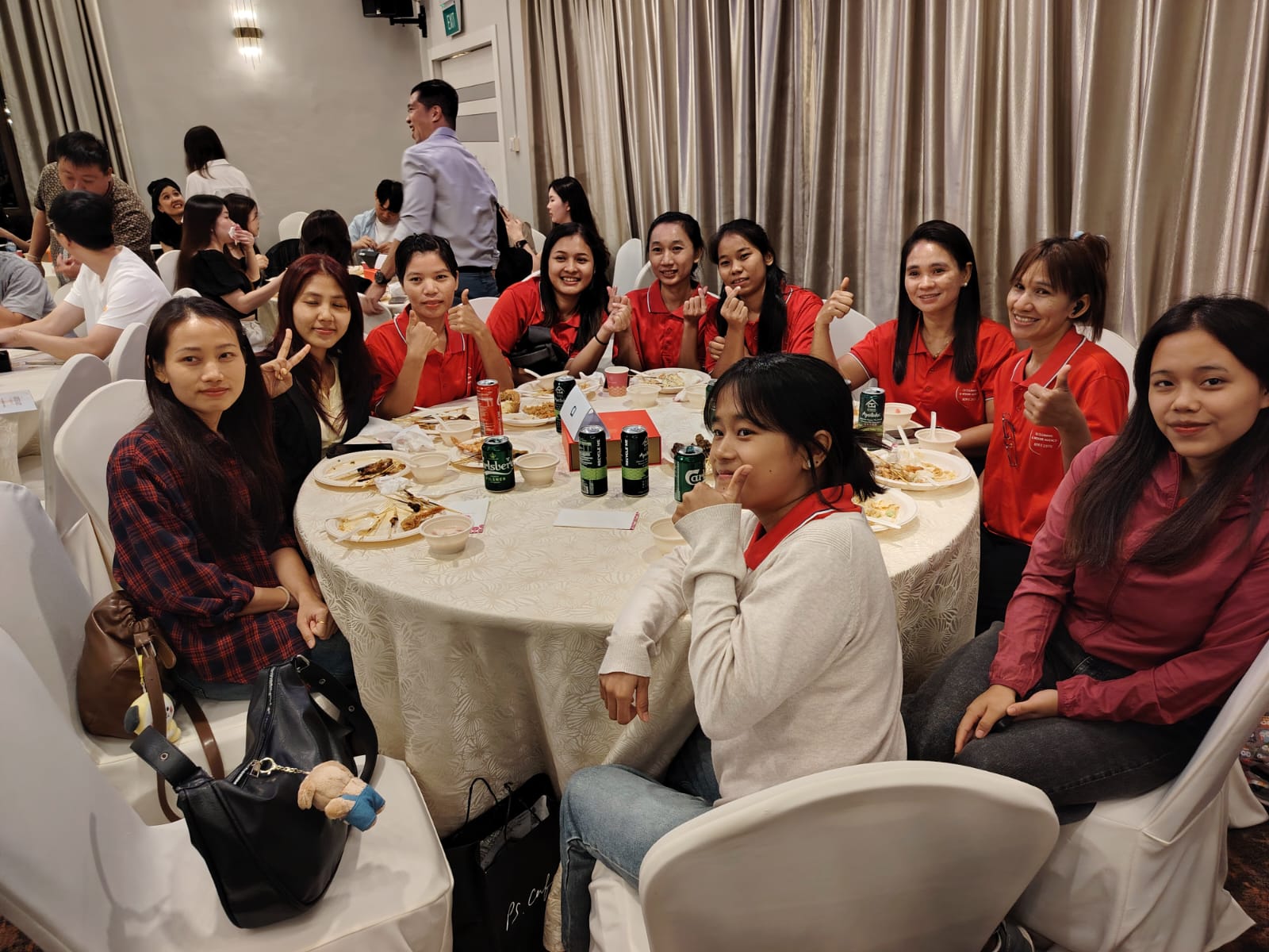 Avalon cleaning team celebrating 20 years of service excellence in Singapore